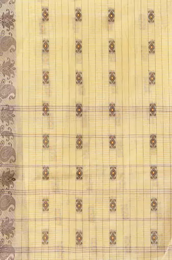 cotton saree tant cotton suhani design for woman yellow without blouse