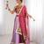 Multicolor Embroidered Thread Work Lehenga Set
