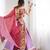 Multicolor Embroidered Thread Work Lehenga Set