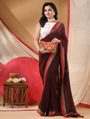 cotton handloom chiffon bandhani golden temple malmal blue unstitched blouse piece sarees for women 1