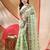 Women's cotton saree tant cotton suhani design for woman green without blouse