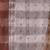 Women's tant cotton saree pearl design for woman brown without blouse