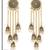 Multi layered dangle jhumka earrings for women (e3298fl)