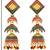 Multicolor meenakari jhumka earrings for women (e3299mul)