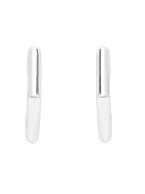 Classic square shaped lightweight minimal stud earrings for women  2