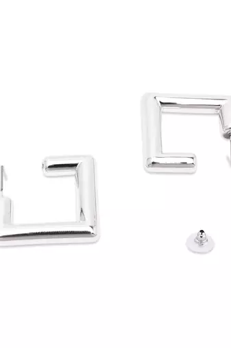 Classic square shaped lightweight minimal stud earrings for women 