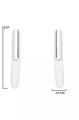 Classic square shaped lightweight minimal stud earrings for women 