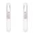 Small fancy half hoop earrings for women (e3301s)