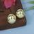 Half circle fashion stylish lightweight chunky stud earrings for women (e3302fl)