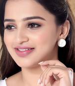 Half circle hoop earring for women 