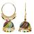 Multicolor meenakari jhumka earrings for women (e3307mul)