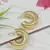 Half circle designed stud earrings for women 