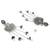 Ethnic silver oxidizedstyle dangle jhumka earrings for women (e3319ox)