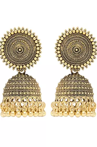 Ethnic jhumka earrings for women 