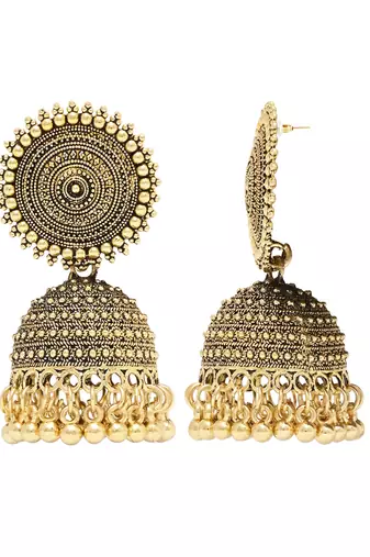 Ethnic jhumka earrings for women 