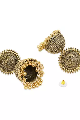 Ethnic jhumka earrings for women 