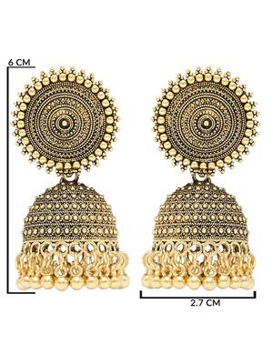 Ethnic jhumka earrings for women  5