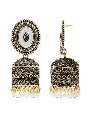 Ethnic jhumka earrings for women  3