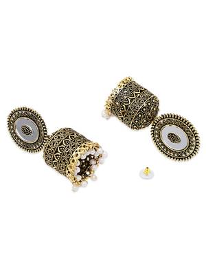 Ethnic jhumka earrings for women  4