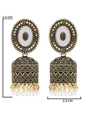 Ethnic jhumka earrings for women  5