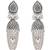 Ethnic silver oxidizedstyle jhumka earrings for women (e3315ox)