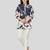 Saree swarg poly crepe printed short kurti