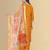 Musturd color silk blend embroidred kurti pant dupatta