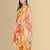 Musturd color silk blend embroidred kurti pant dupatta
