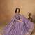 Embroidered Lavender Organza Trendy Lehenga Choli