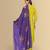 Lemon color silk blend embroidred kurti pant dupatta
