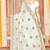 White color zari embroidery work zarkhan work fendy silk saree with blouse