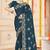 Morpeach color zari embroidery work zarkhan work fendy silk saree with blouse