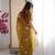 Mehendi mos silk with handwork butterfly design saree with unstitched blouse