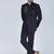 Navy embroidered bandhgala suit with pintex detailing