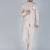 Cream bandhgala suit for men