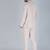 Cream bandhgala suit for men