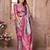Purple color blended silk chaturi weaving work saree with blouse