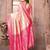 Light pink color Blended silk chaturi weaving work saree with blouse