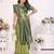 Green color Blended silk weaving work saree with blouse