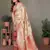 Pink color viscose Blended silk weaving butties saree with blouse