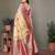 Multicolor viscose Blended silk weaving butties saree with blouse