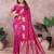 Pink color gala weaving Blended silk saree with blouse