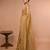 Golden Bhagalpuri Silk blend saree with running blouse piece