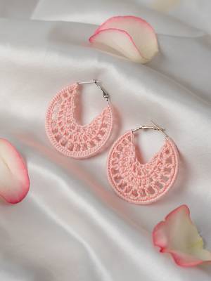 Cotton candy earrings 1