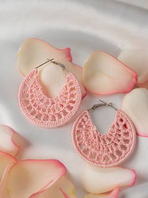 Cotton candy earrings 2