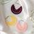 Cotton candy earrings