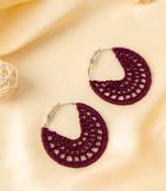 Plum mojito earrings