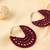 Plum mojito earrings