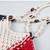 Hollyhock macrame handbag