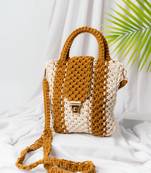 Orchid brown hand corded sling